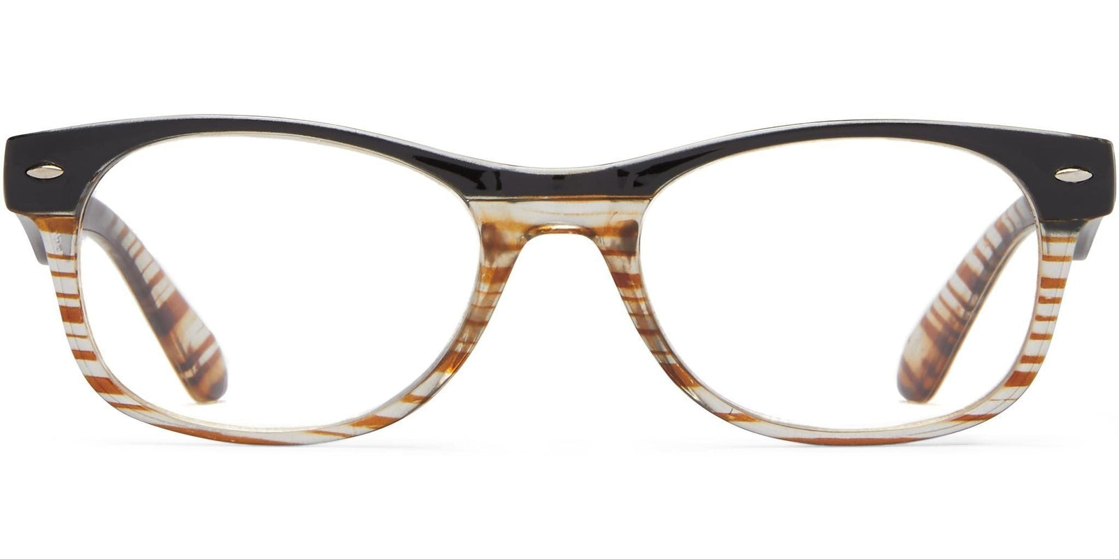 Austin - Black and Brown / 1.25 - Reading Glasses