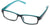 Berryessa - Black and Turquoise / 1.25 - Reading Glasses