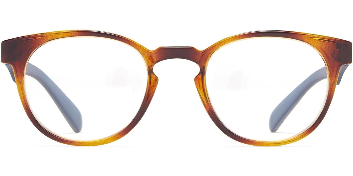 Bienne - Tortoise/Turquoise / 1.25 - Reading Glasses