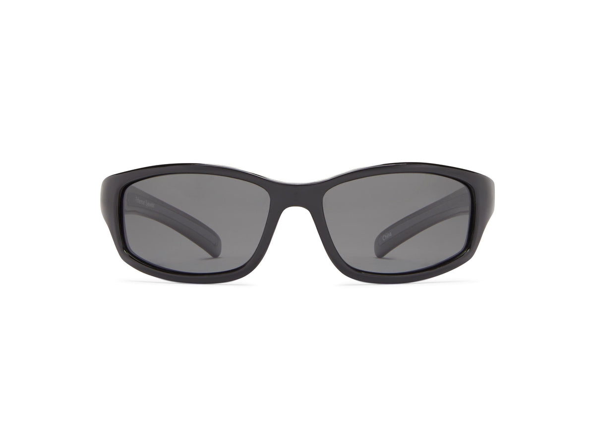 Bluegill Kids Polarized - Shiny Black/Gray Lens - Polarized Sunglasses