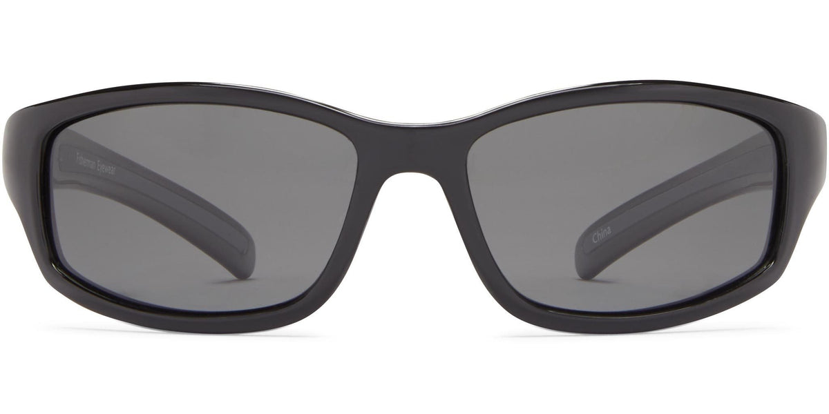 Bluegill Kids Polarized - Shiny Black/Gray Lens - Polarized Sunglasses