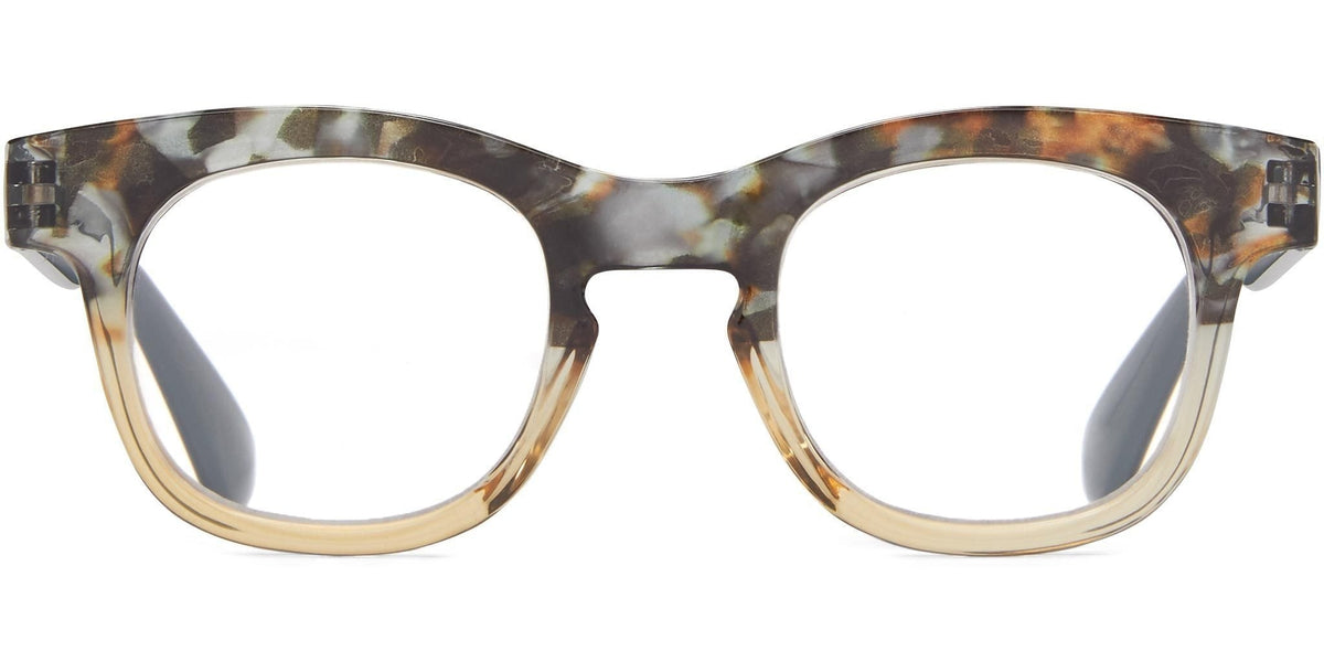 Bremen - Navy/Gold / 1.25 - Reading Glasses
