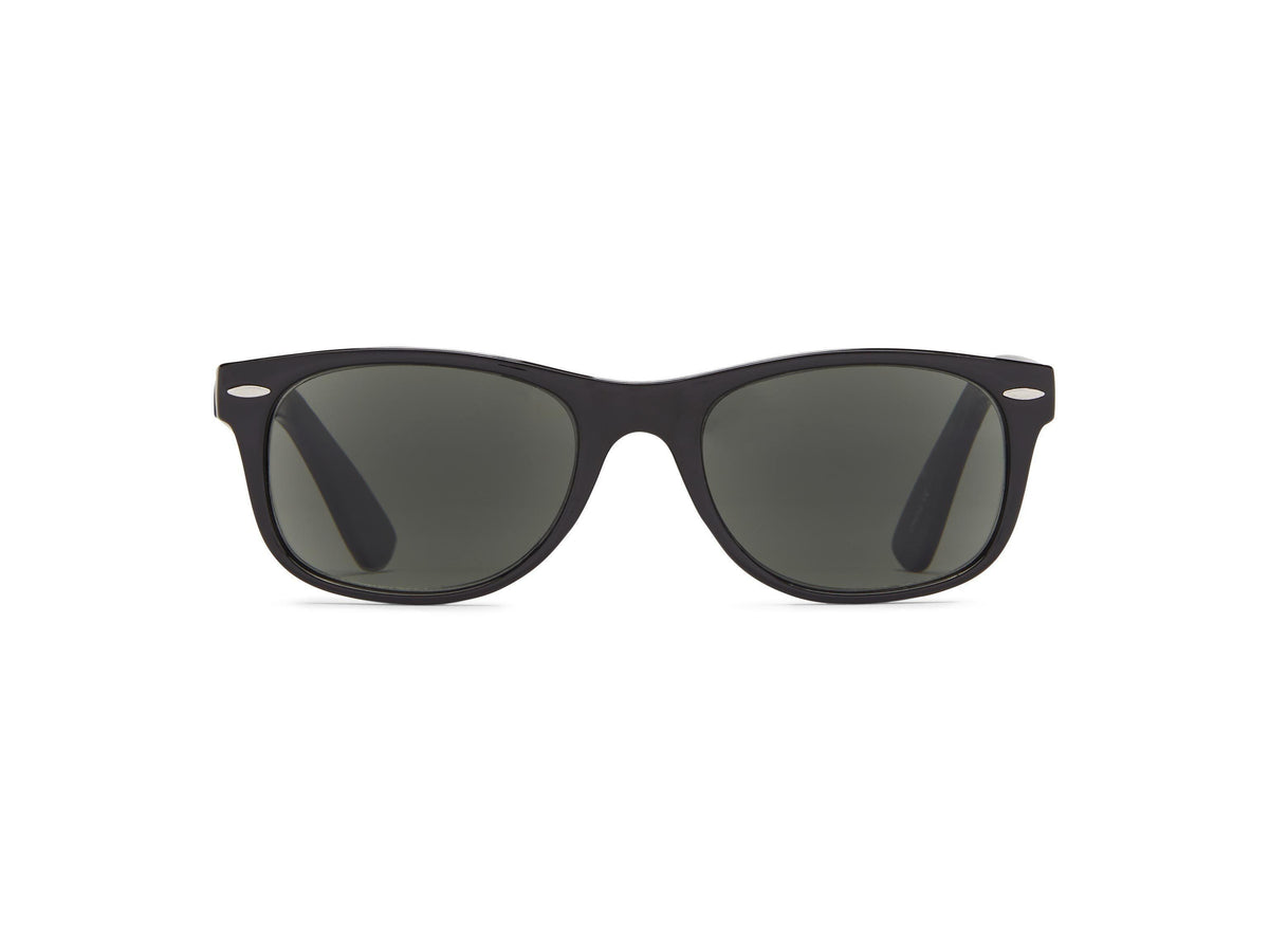 Capri Reader - Black/Gray Lens / 1.25 - Reading Sunglasses
