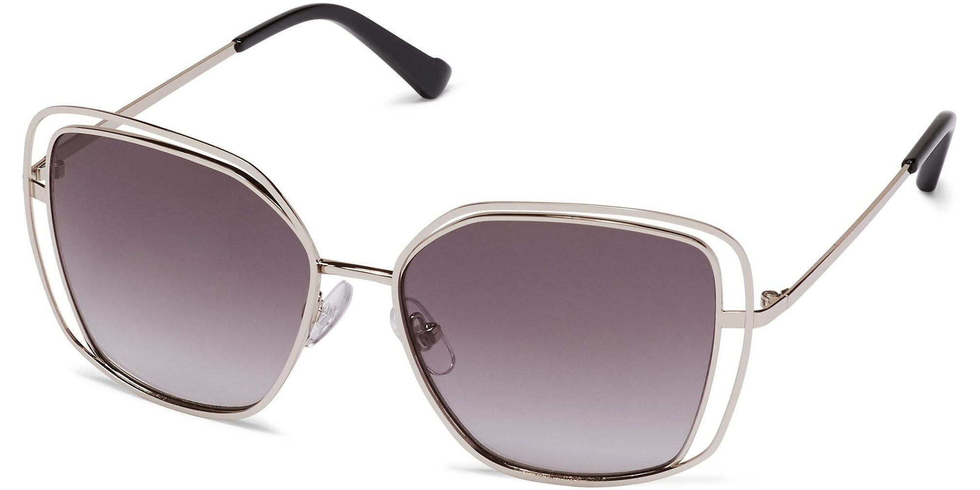 Castellon - Silver Metal/Gray Lens - Sunglasses