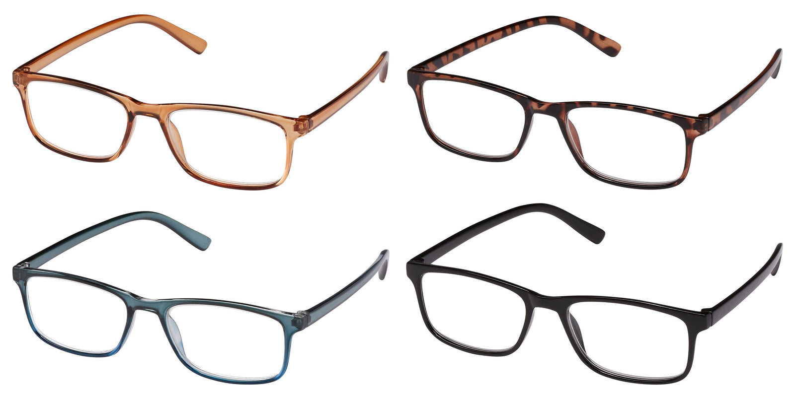 Classic 4-Pack - 1.25 - Reading Glasses