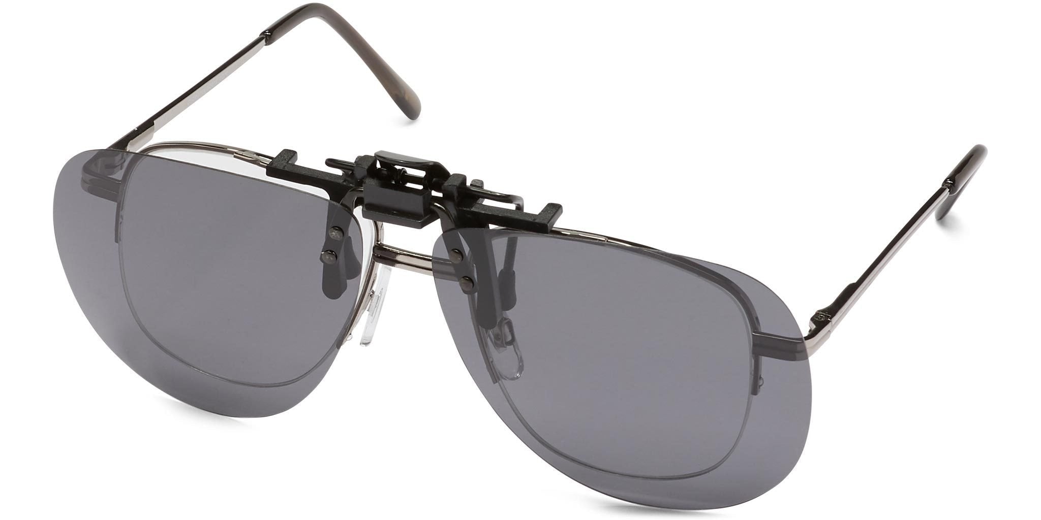 Fisherman Eyewear - Clip-&-Flip Aviator Polarized Sunglasses - ICU