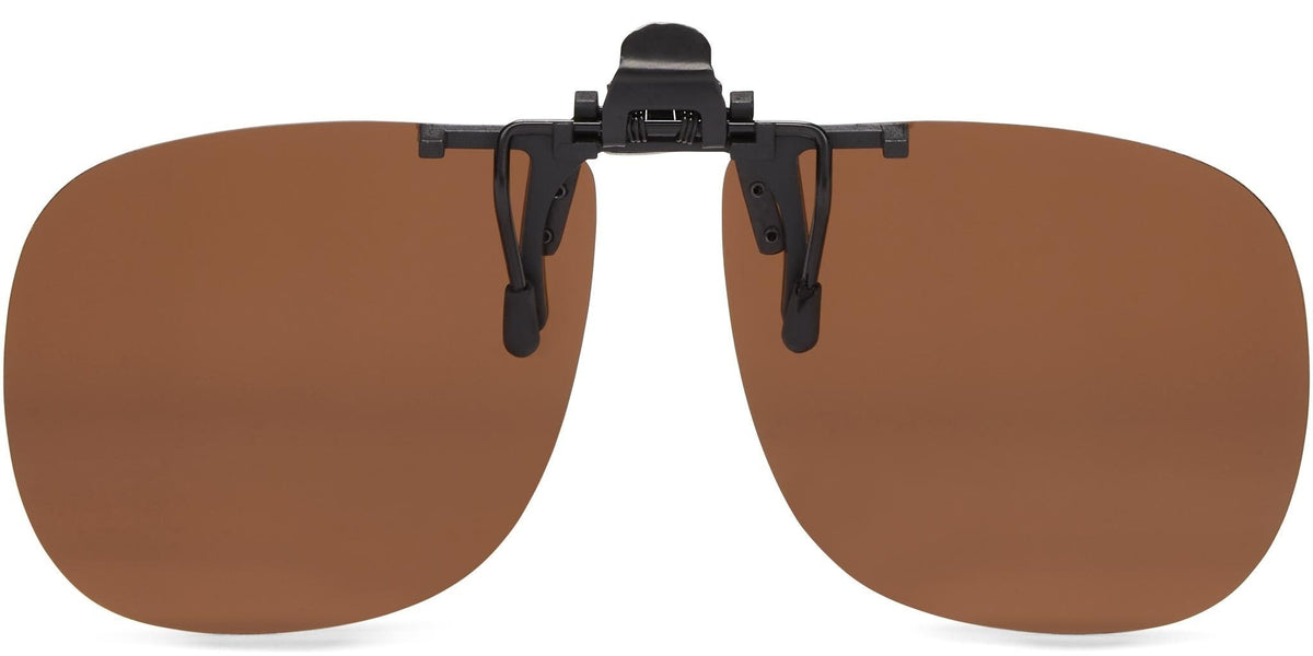 Clip-&amp;-Flip Square - Polarized Sunglasses