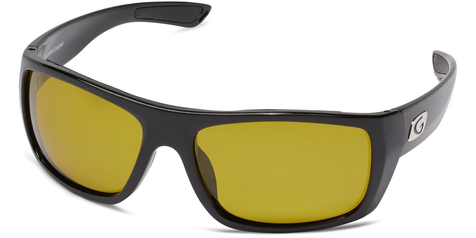 Coil - Shiny Black/Amber Lens - Polarized Sunglasses