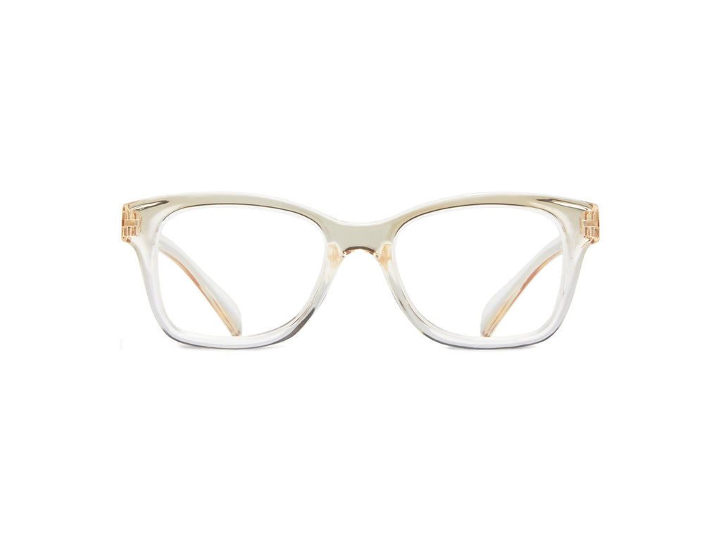 Danielle - Tan/Crystal / 1.25 - Reading Glasses
