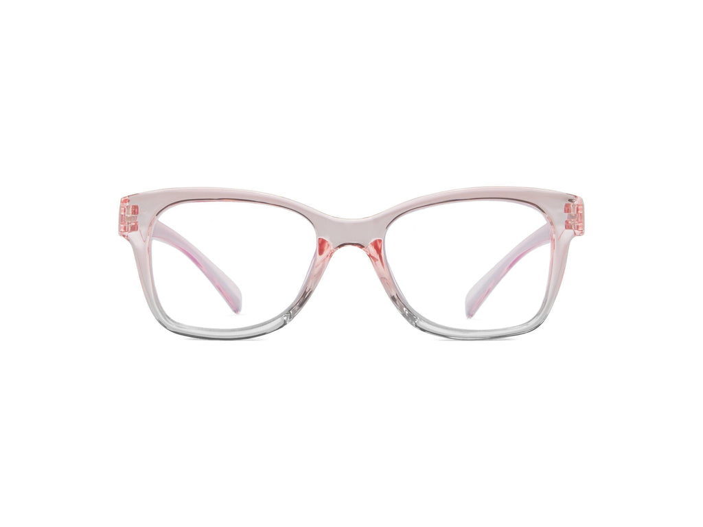 Danielle - Pink/Crystal / 1.25 - Reading Glasses