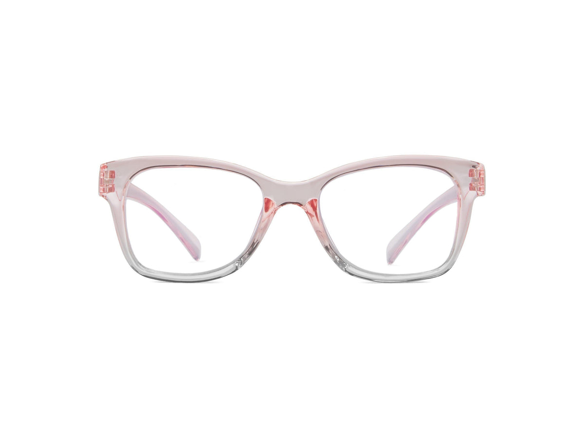 Danielle - Pink/Crystal / 1.25 - Reading Glasses