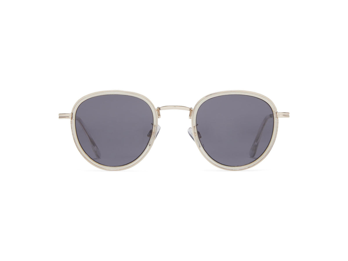 Dania - Crystal Clear/Silver/Gray Lens - Sunglasses