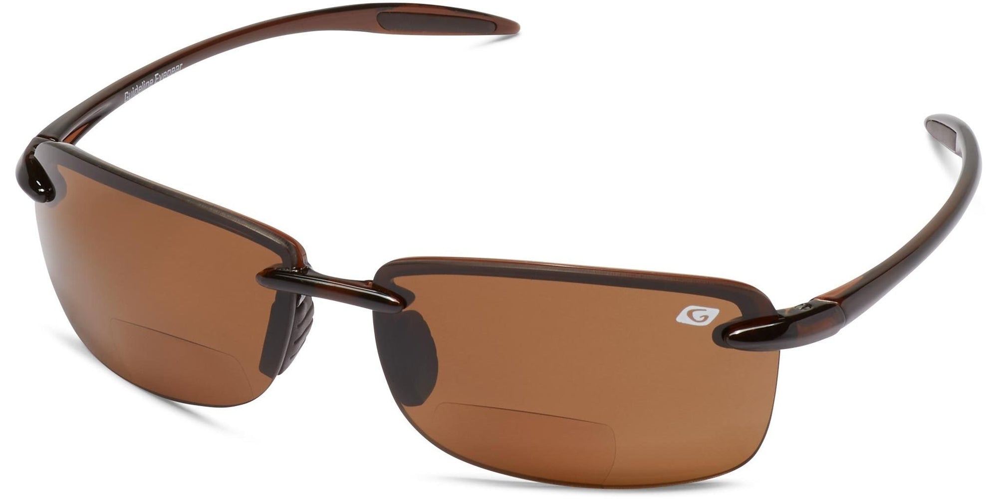 Del Mar Bifocal - Crystal Rootbeer/Copper Lens / 1.5 - Polarized Sunglasses