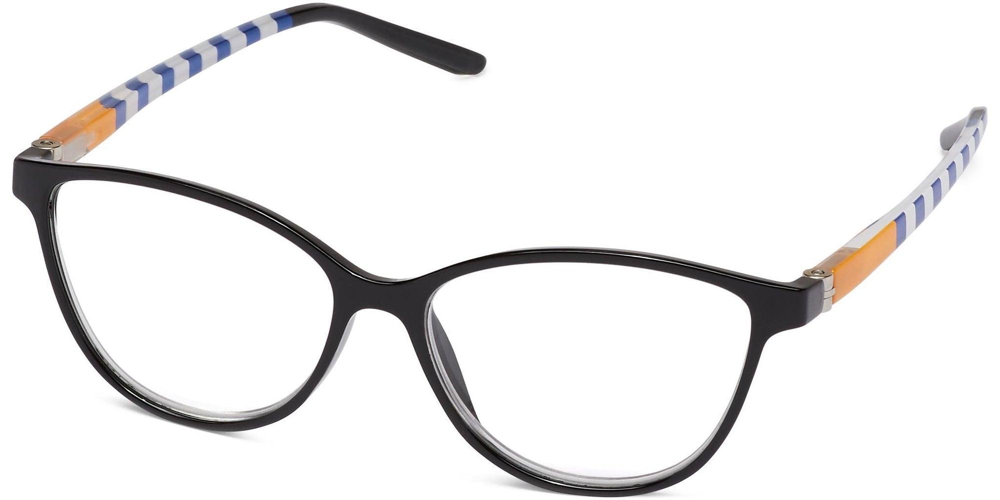 Esquel - Black/Blue/Yellow / 1.25 - Reading Glasses