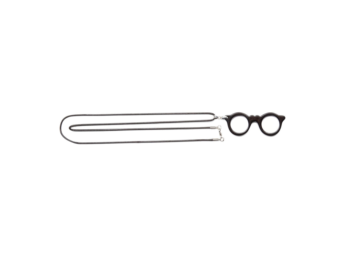 Eyeglass Charm Pendant - Black - Accessory