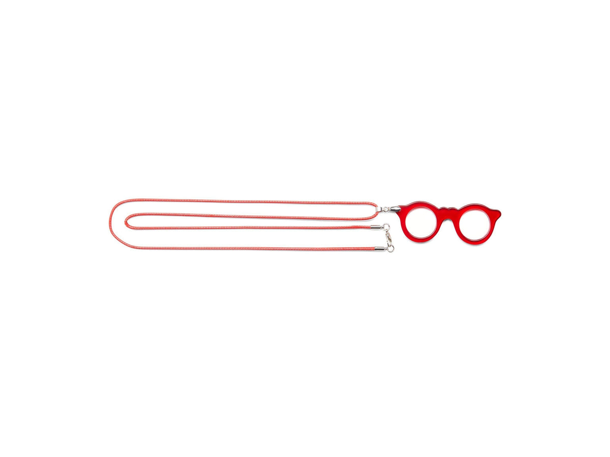 Eyeglass Charm Pendant - Red - Accessory
