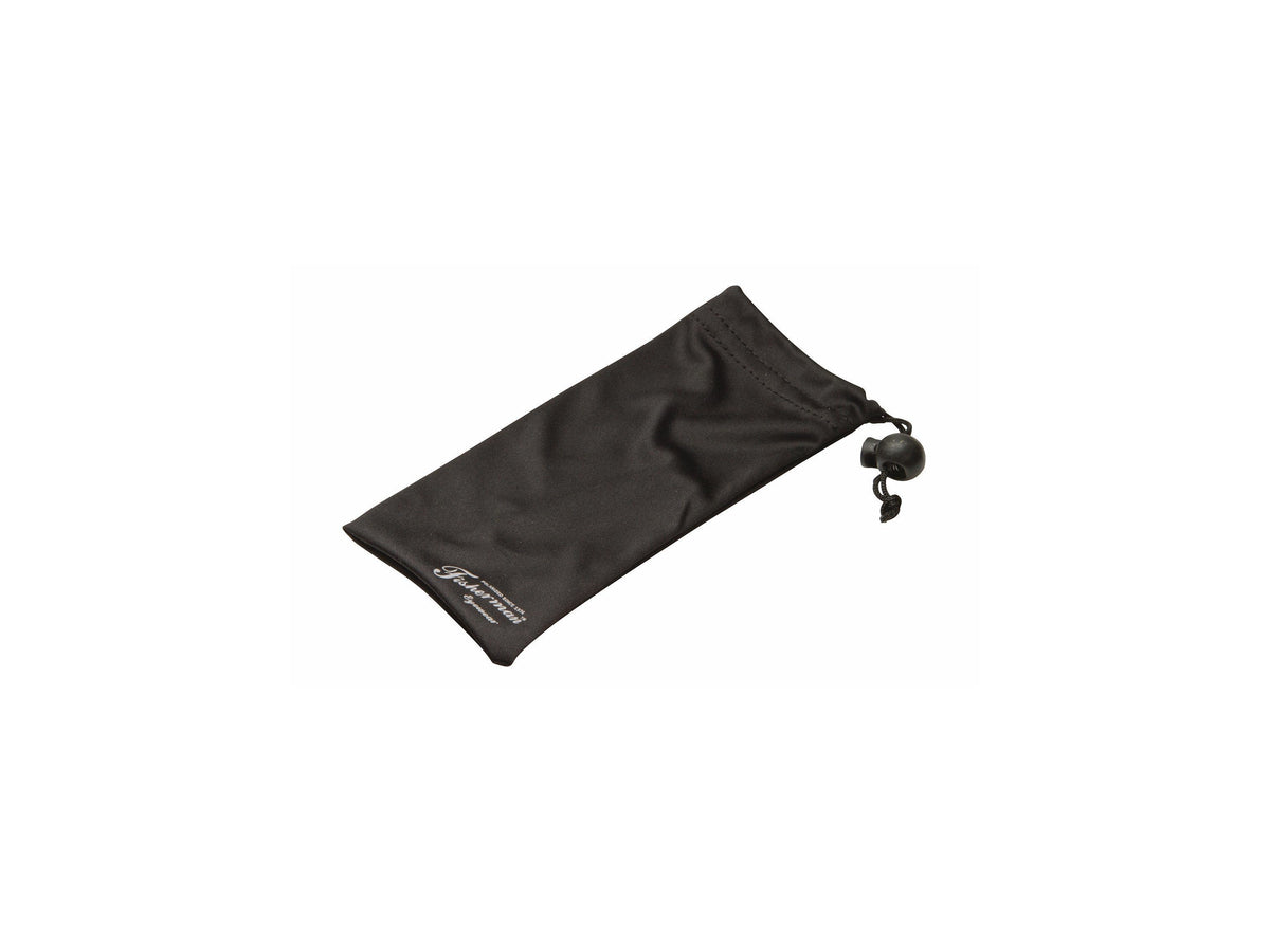 Fisherman Logo Microfiber Cleaning Case - Black Microfiber - Accessory