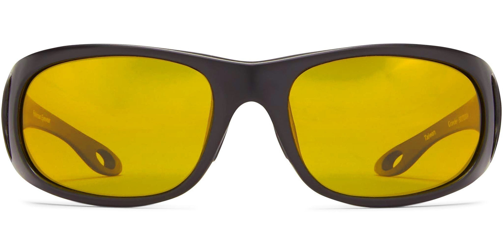 Grander - Matte Black/Amber Lens - Polarized Sunglasses