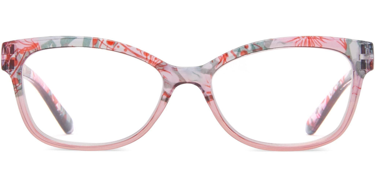 Grenchen - Pink / Green / 1.25 - Reading Glasses