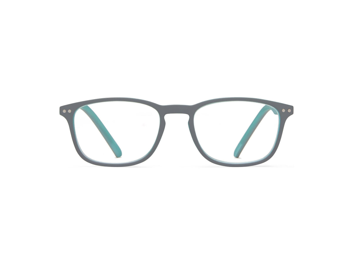 Hamilton - Gray and Turquoise / 1.25 - Reading Glasses