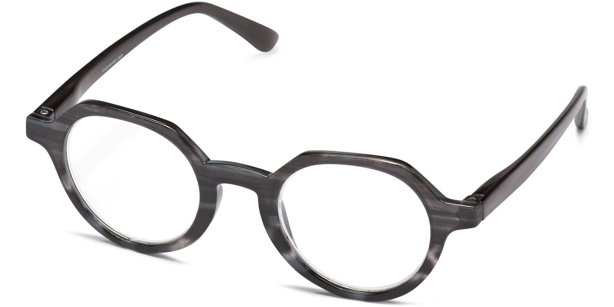 Hanover - Gray Wood / 1.25 - Reading Glasses