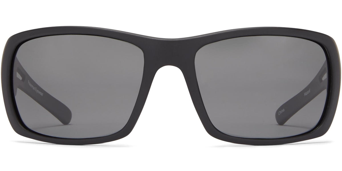 Hazzard - Matte Black/Gray Lens - Polarized Sunglasses