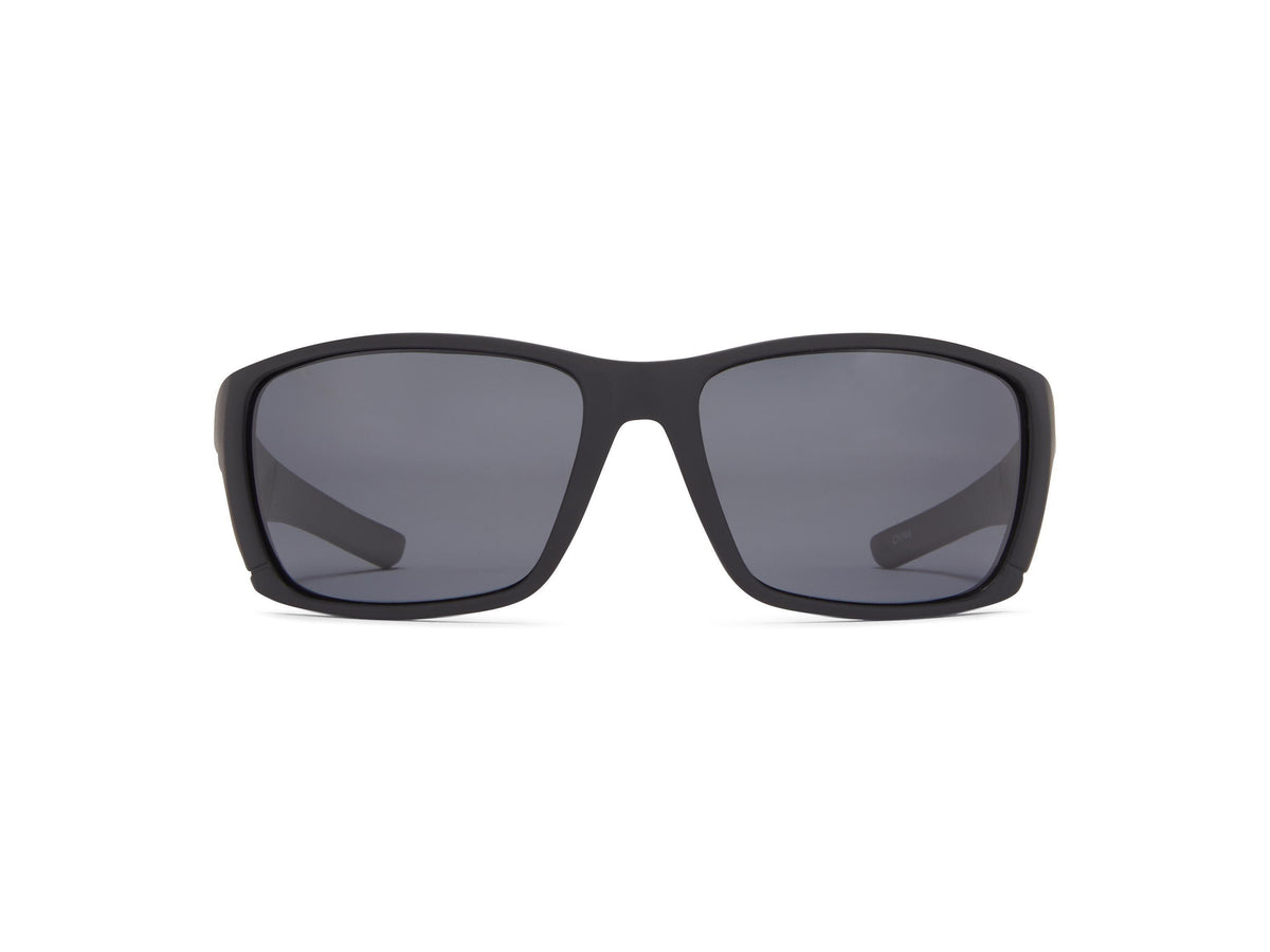 Hook - Matte Black/Gray Lens - Polarized Sunglasses
