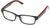 Irvine - Black with Brown / 1.25 - Reading Glasses
