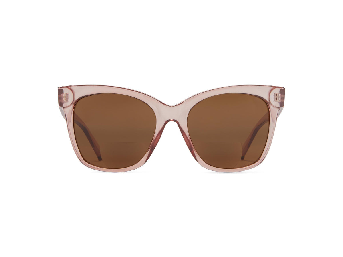 Kailua Bifocal - Pink/Brown Lens / 1.25 - Reading Sunglasses