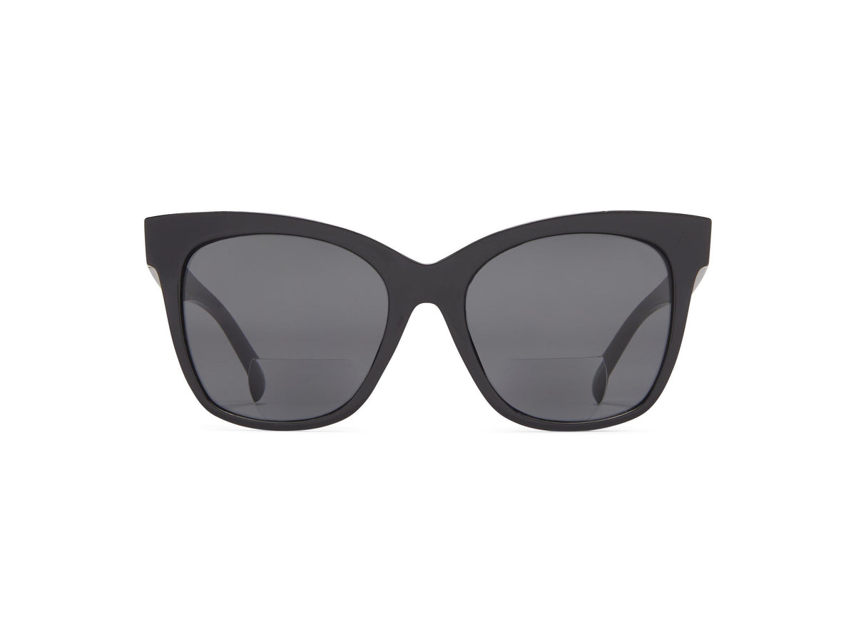 Kailua Bifocal - Black/Gray Lens / 1.25 - Reading Sunglasses