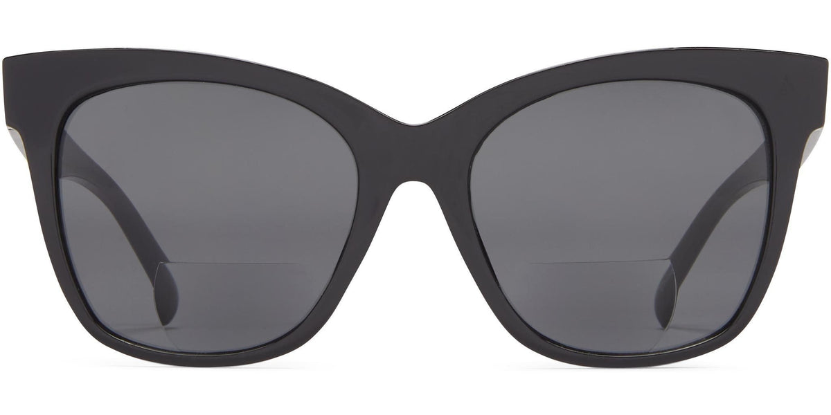 Kailua Bifocal - Black/Gray Lens / 1.25 - Reading Sunglasses