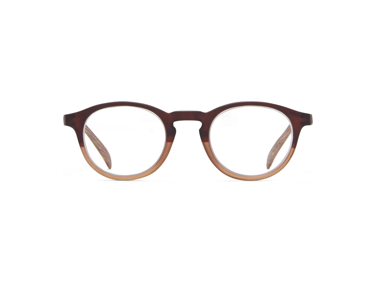 Laredo - Brown/Tan/Wood / 1.25 - Reading Glasses