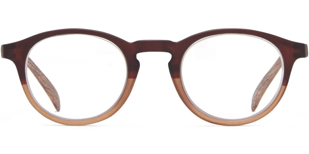 Laredo - Brown/Tan/Wood / 1.25 - Reading Glasses