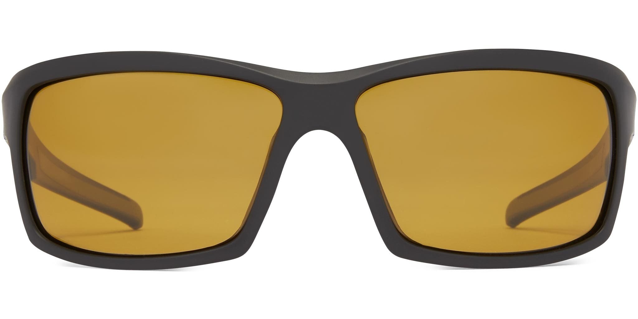 Fisherman Eyewear Marsh Polarized Sunglasses Black/Amber