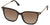 Mia - Black/Gold Metal/Brown Lens - Sunglasses
