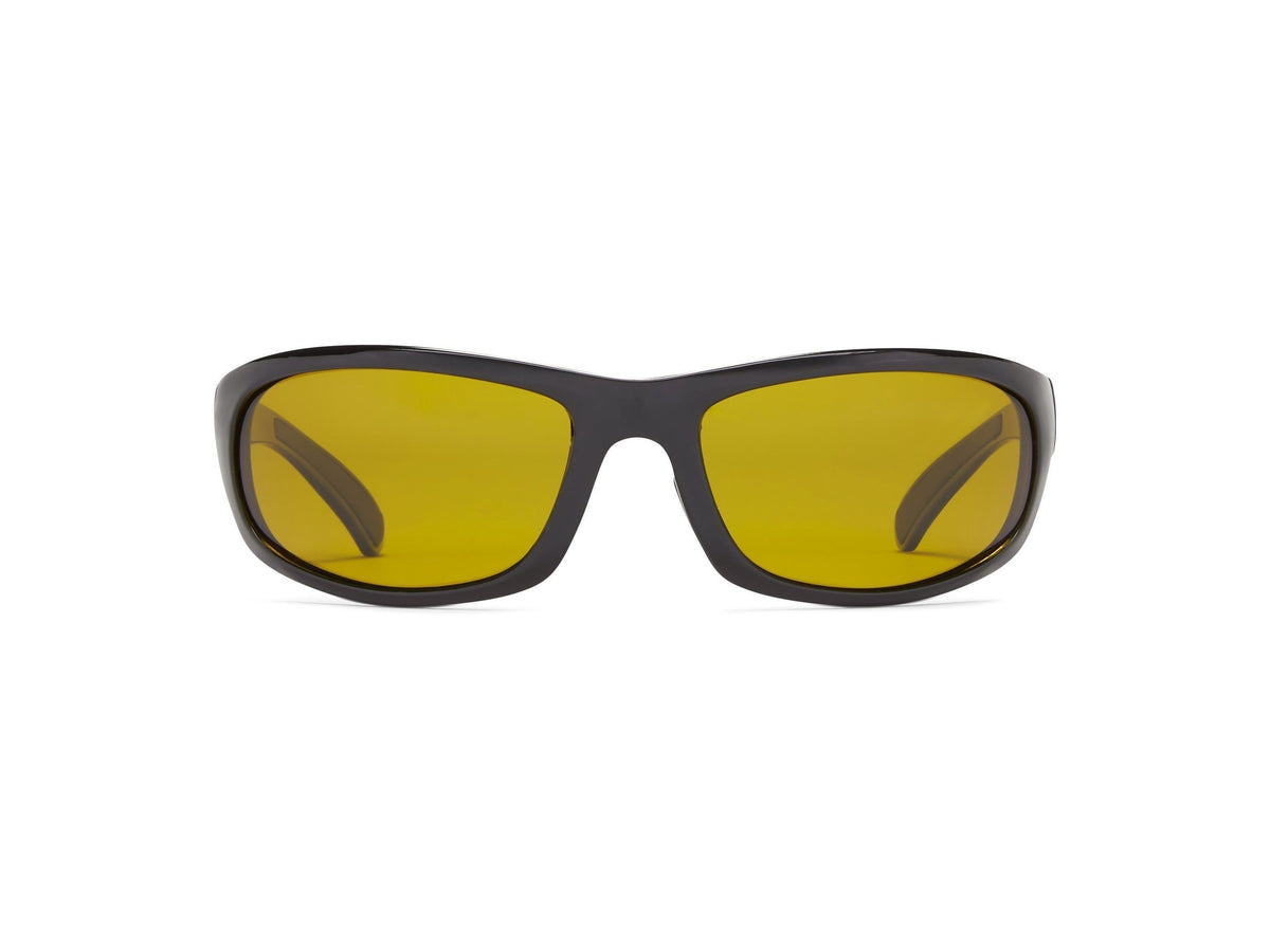Permit - Shiny Black/Amber Lens - Polarized Sunglasses
