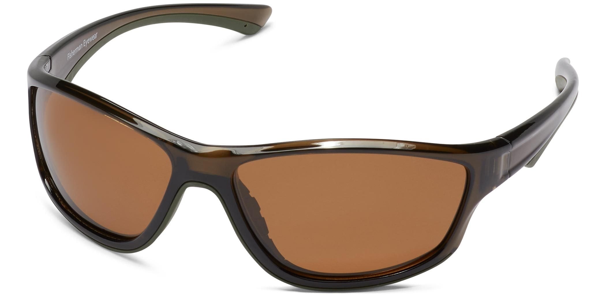 Fisherman Eyewear Rapid Polarized Sunglasses Green/Brown