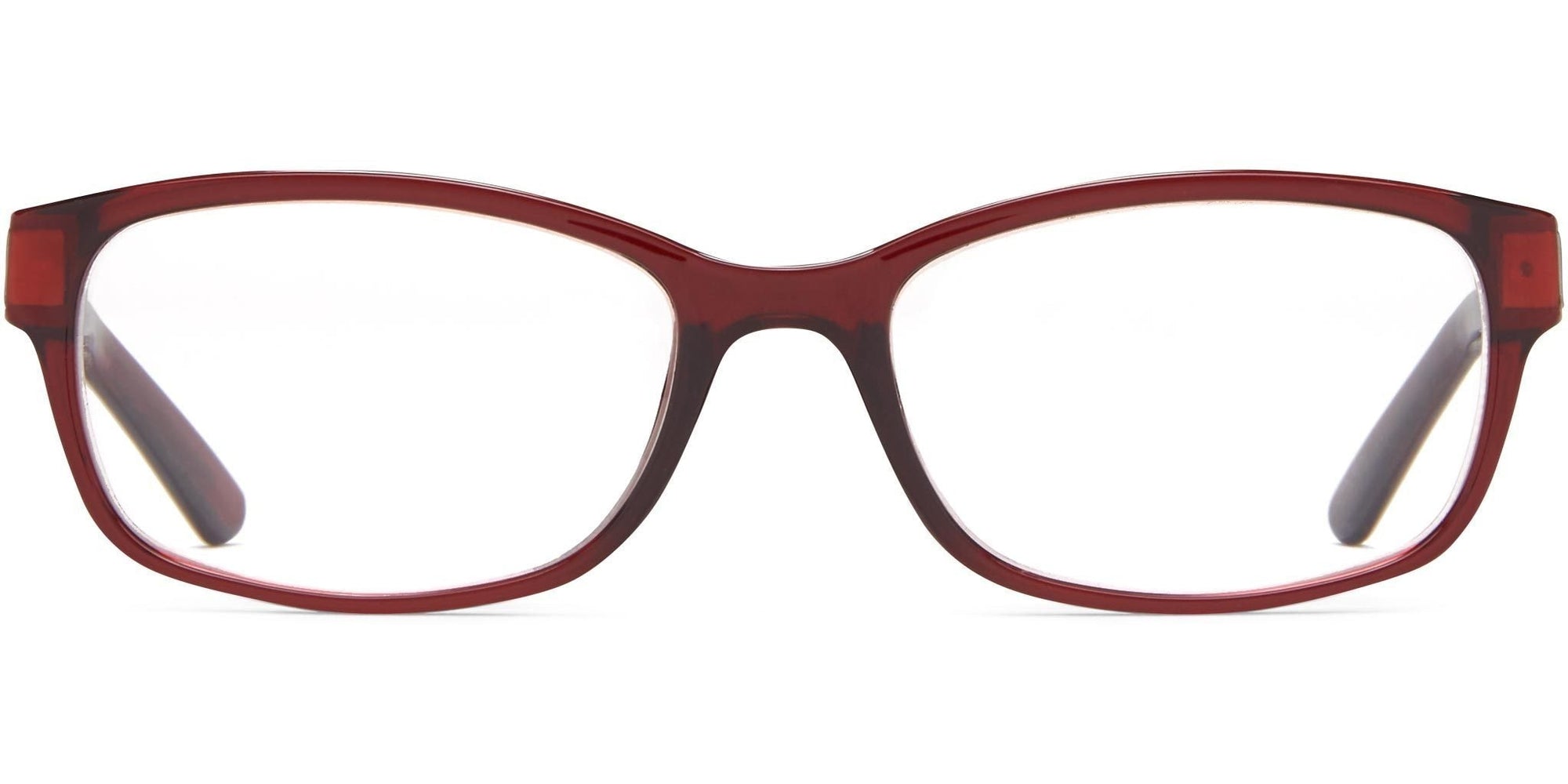 Redlands - Dark Red / 1.25 - Reading Glasses