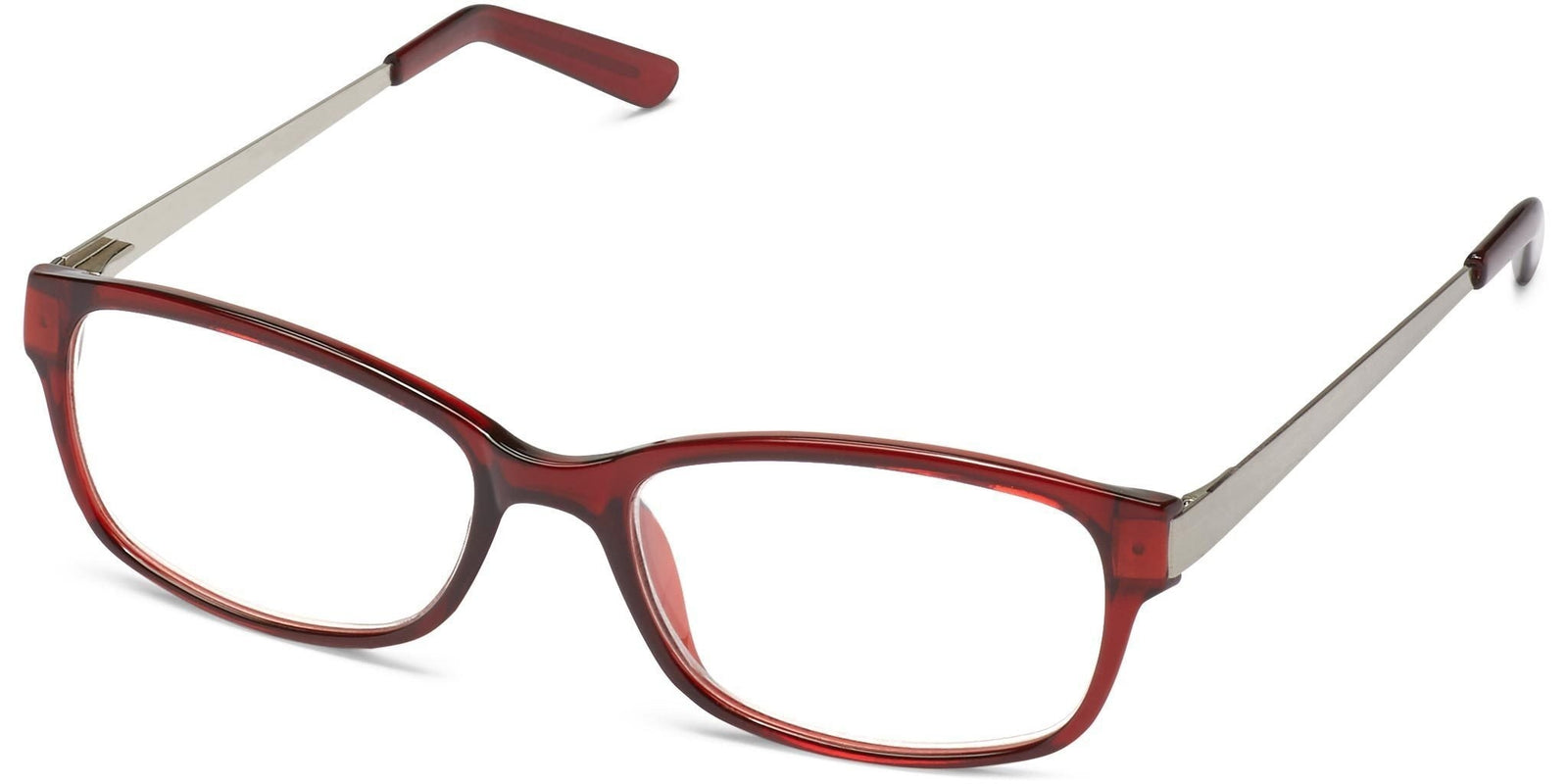 Redlands - Dark Red / 1.25 - Reading Glasses
