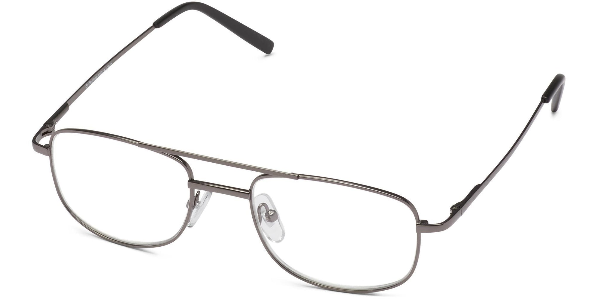 Ripon - Gunmetal / 1.25 - Reading Glasses