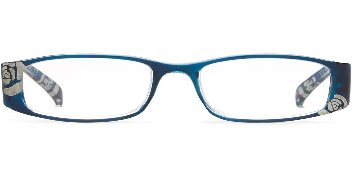 Roseville - Blue/Clear / 1.25 - Reading Glasses