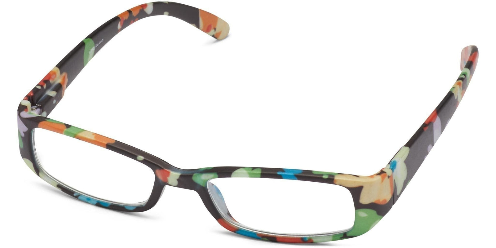 Santa Barbara - Floral Black / 1.25 - Reading Glasses