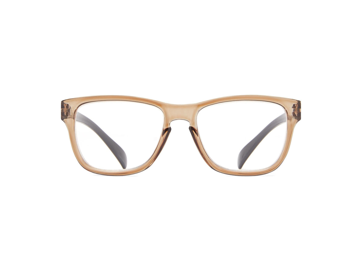 Santander - Taupe with Black / 1.25 - Reading Glasses