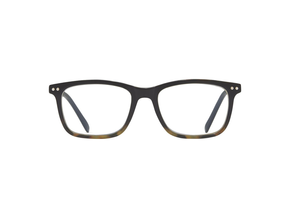 ScreenVision™ - Hayden - Black/Tortoise - Blue Light Glasses - Zero Magnification