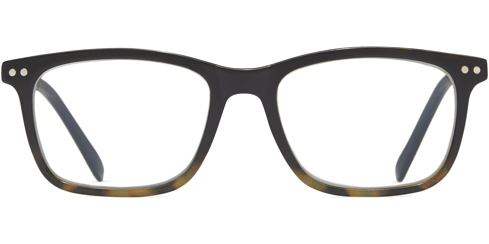 ScreenVision™ - Hayden - Black/Tortoise - Blue Light Glasses - Zero Magnification