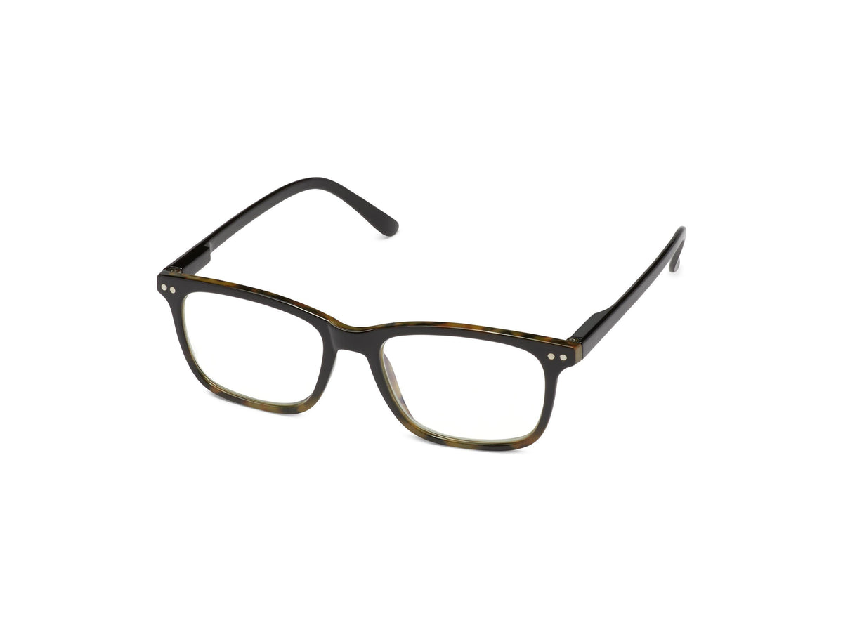 ScreenVision™ - Hayden - Black/Tortoise - Blue Light Glasses - Zero Magnification