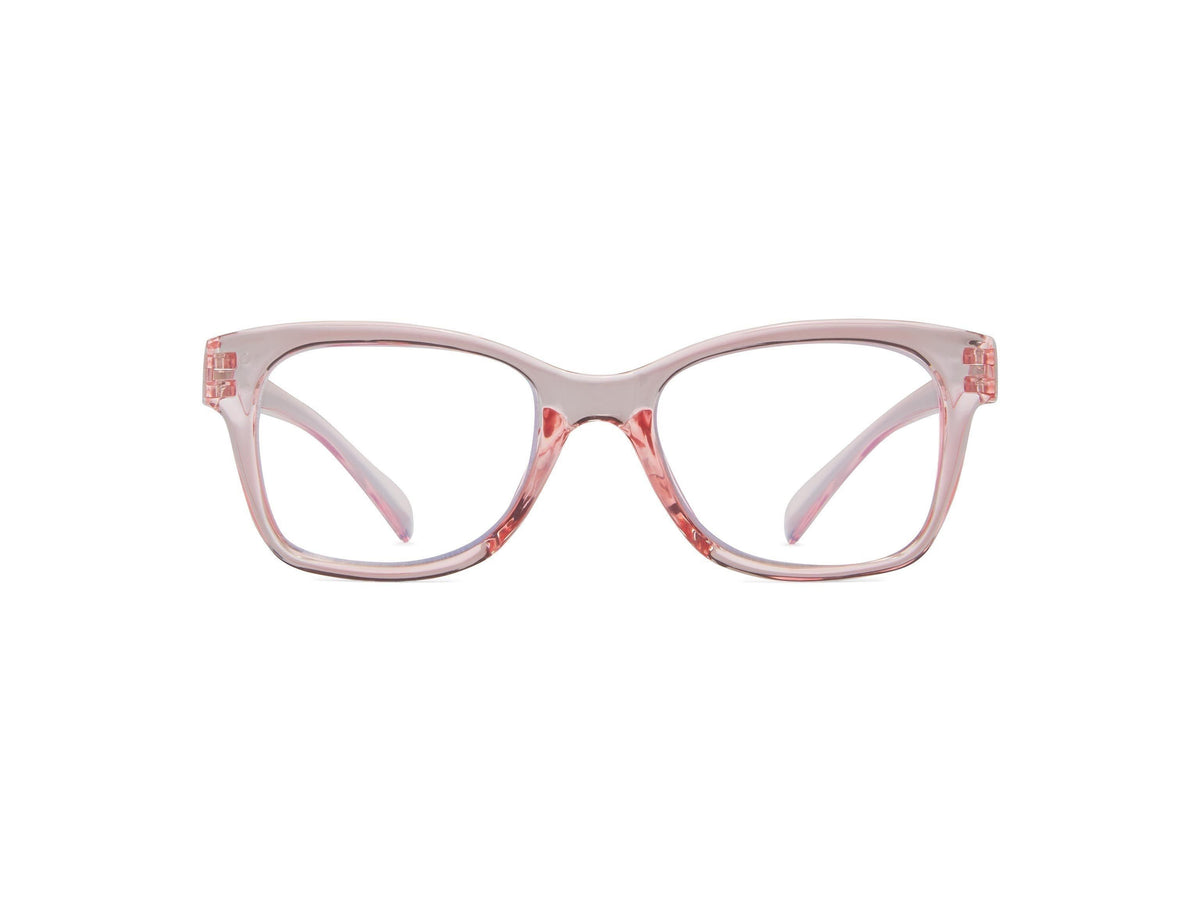 ScreenVision™ - Lauren - Pink - Blue Light Glasses - Zero Magnification