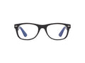ScreenVision™ - Pat - Shiny Black - Blue Light Glasses - Zero Magnification