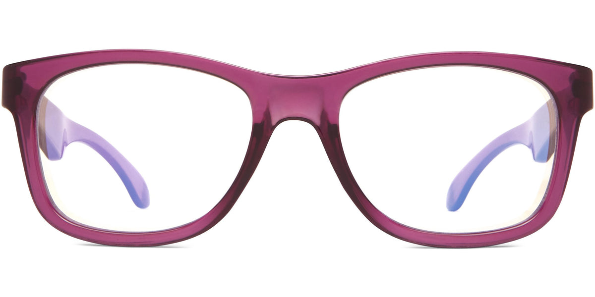 ScreenVision™ Youth - Lulu - Purple - Blue Light Glasses - Zero Magnification