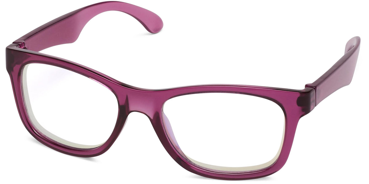 ScreenVision™ Youth - Lulu - Purple - Blue Light Glasses - Zero Magnification